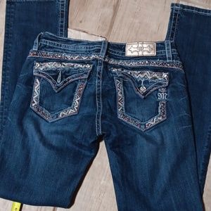 2 pair Miss me jeans